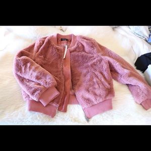 *HOST PICK* NWT Beautiful Blush Pink Bomber Jacket